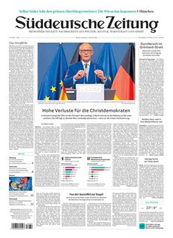 Süddeutsche Zeitung Cover
