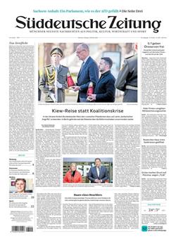 Süddeutsche Zeitung E-Paper Cover