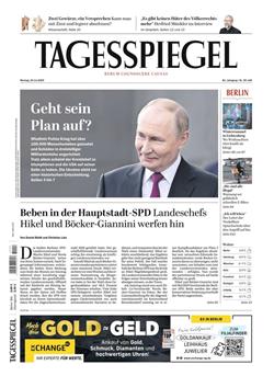 Der Tagesspiegel E-Paper Cover