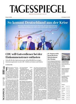 Der Tagesspiegel Cover