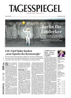 Der Tagesspiegel Cover