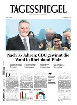 Der Tagesspiegel E-Paper Cover