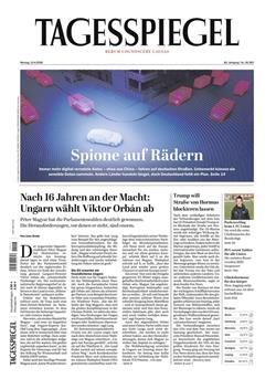 Der Tagesspiegel Cover