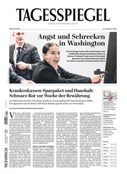 Der Tagesspiegel Cover