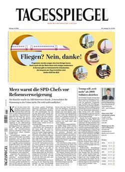 Der Tagesspiegel Cover