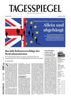 Der Tagesspiegel Cover