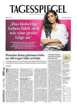 Der Tagesspiegel E-Paper Cover