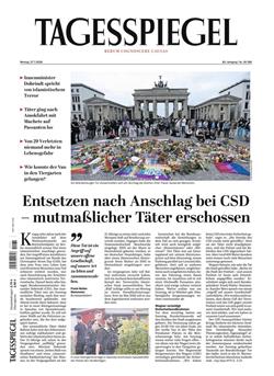Der Tagesspiegel Cover