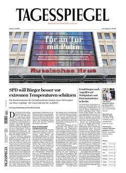 Der Tagesspiegel E-Paper Cover