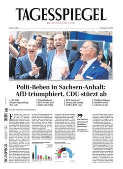 Der Tagesspiegel E-Paper Cover