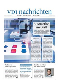 VDI-Nachrichten E-Paper Cover