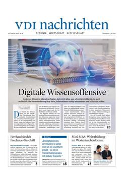 VDI-Nachrichten Cover