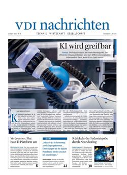 VDI-Nachrichten E-Paper Cover