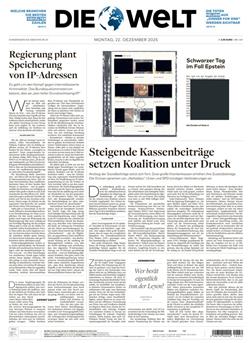 Die Welt (Mo-Sa) Cover