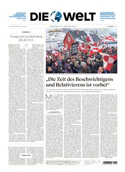 Die Welt (Mo-Fr) E-Paper Cover