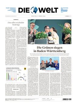 Die Welt (Mo-Fr) E-Paper Cover