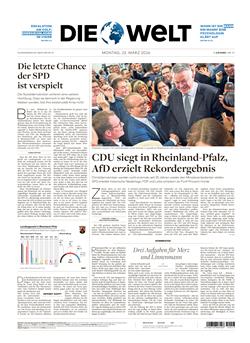 Die Welt (Mo-Fr) Cover