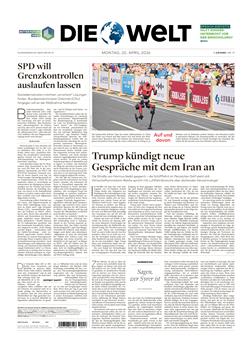 Die Welt (Mo-Fr) E-Paper Cover
