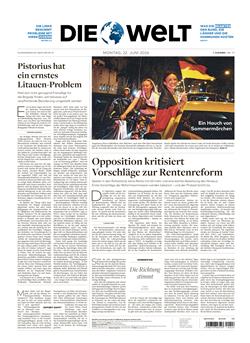 Die Welt (Mo-Fr) E-Paper Cover