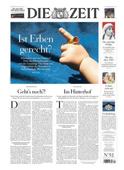 Zeit E-Paper Cover