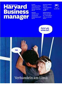 Harvard Business Manager Cover