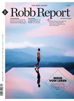 Robb Report Cover