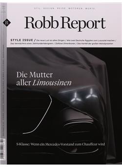 Robb Report Cover