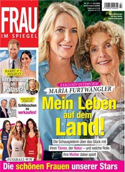 Frau im Spiegel Cover