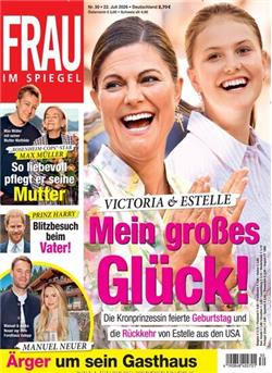 Frau im Spiegel Cover