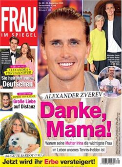 Frau im Spiegel Cover
