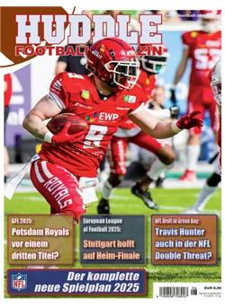 Huddle - Football Magazin Cover