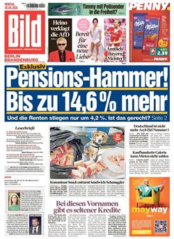 Bild Berlin Brandenburg Cover