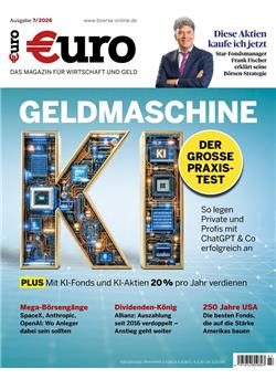 Euro Magazin Wirtschaft und Geld Cover