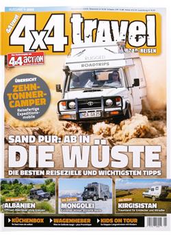 4x4 Travel Ab in die Wüste Sonderheft Cover