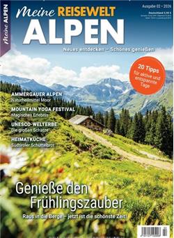 Reisewelt Alpen Magazin Cover