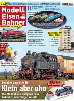 Modell Eisenbahner E-Paper Cover