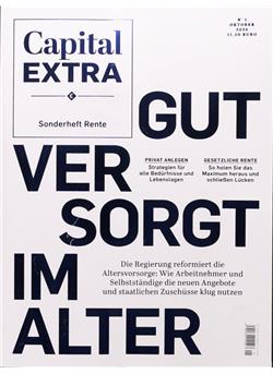 Capital EXTRA Rente Sonderheft Cover