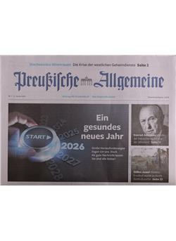 Preußische Allgemeine Zeitung Cover