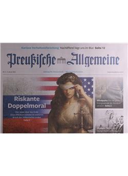 Preußische Allgemeine Zeitung Cover