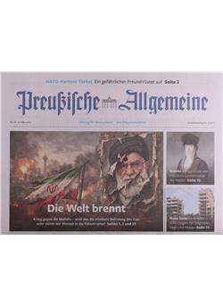 Preußische Allgemeine Zeitung Cover