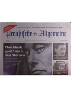 Preußische Allgemeine Zeitung Cover