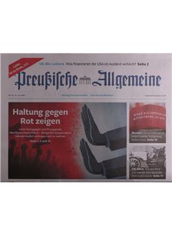 Preußische Allgemeine Zeitung Cover