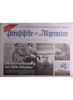Preußische Allgemeine Zeitung Cover