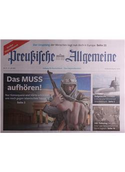 Preußische Allgemeine Zeitung Cover
