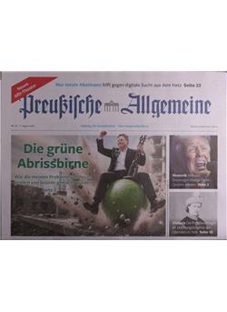 Preußische Allgemeine Zeitung Cover