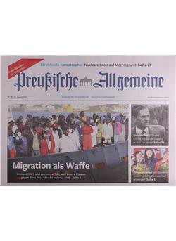 Preußische Allgemeine Zeitung Cover