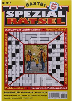 Spezialrätsel Cover
