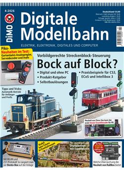 Digitale Modellbahn Cover