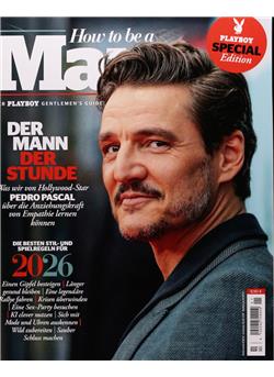Playboy Special Edition How to be a Man Sonderheft Cover