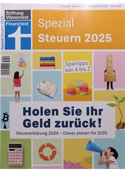 Stiftung Warentest Finanzen Spezialhefte Cover